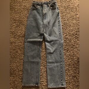 Abercrombie Ultra High Rise 90s Straight Jean